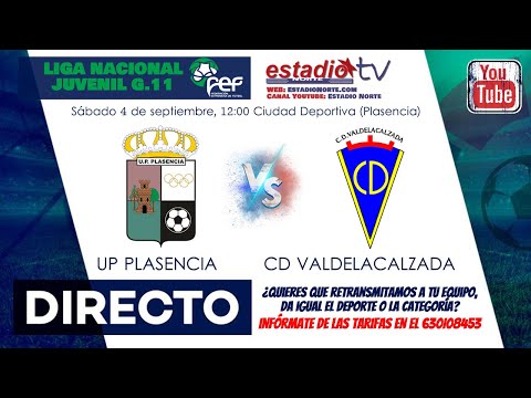 LIGA NACIONAL JUVENIL. UP PLASENCIA-CD VALDELACALZADA (Sábado 4 de septiembre, 12:00)