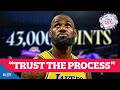 Is LeBron James Dropping 76ers Clues By Saying TRUST THE PROCESS PHLY Sixers Podcast