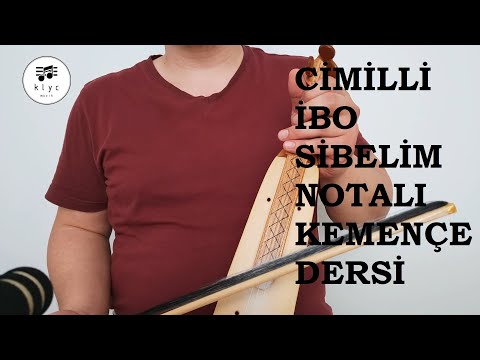 Cimilli İbo Sibelim Notalı Kemençe Dersi