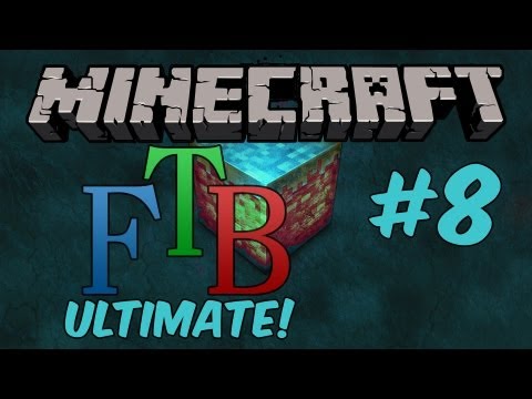 Minecraft Feed The Beast Ultimate [Ep8]- Automatic Gold/Diamond Farm!!!