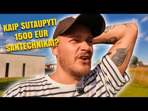 50 000 už baldus... Renkamės sofą, grindis ir naujos durys! (11) MŪSŲ NAMAI #vlogas #deividasben