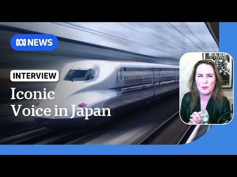 The Australian voice behind Japan’s iconic bullet train announcements | ABC News