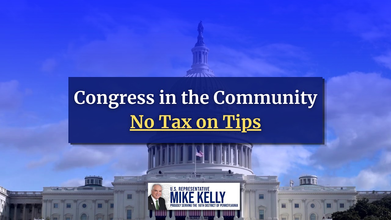 Video: Kelly Highlights No Tax on Tips Savings at Pennsylvania Sport Clips