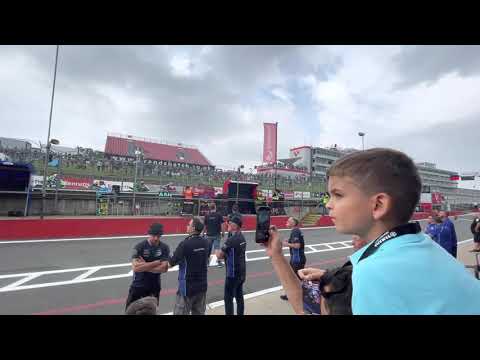 Crash at Brands Hatch BSB - 24.07.2021 - Rider falls within the first seconds