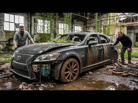This Lexus LS600hL Was RUINED! Full Car Restoration — Complete Interior & Exterior Makeover