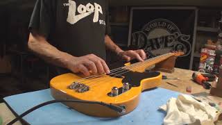 Video thumbnail for Fender Precision Bass 51 Reissue Made in Japan by Dave's World of Fun Stuff
