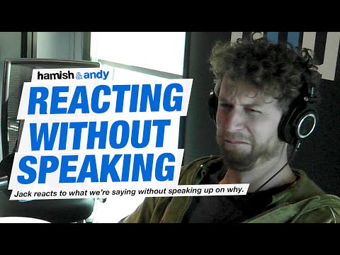 Reacting But Not Saying Anything | Hamish & Andy