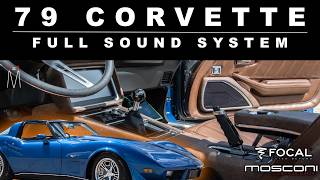 1979 Stingray Corvette - Custom Interior with Audiophile Sound EXPLAINED!