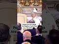 Pope Leo XIV Sings Ave Regina Caelorum in Latin Gregorian Chant | Solemnity of Assumption of Mary
