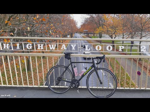Highway Loop 2 - riding along the B1 in Dortmund
