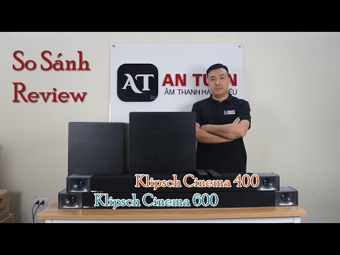 [REVIEW + SO SÁNH ÂM THANH] Loa Soundbar KLIPSCH Cinema 600 và Cinema 400 | Mẫu loa TV mới nhất 2021