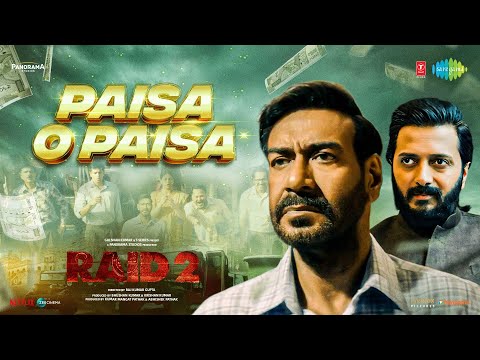 Paisa O Paisa | Raid 2 | Ajay Devgn, Riteish Deshmukh | Kishore Kumar, Anand Bakshi