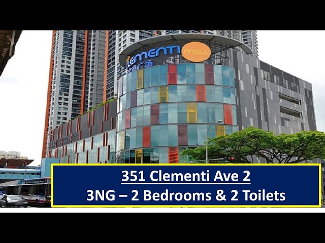 3 Room (3NG) HDB for Rent in  351 Clementi Avenue 2 - Image 11