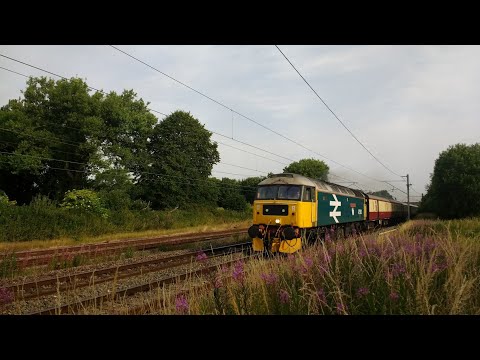 47593 & 47501 Passes Bamfurlong - 19th July 2022
