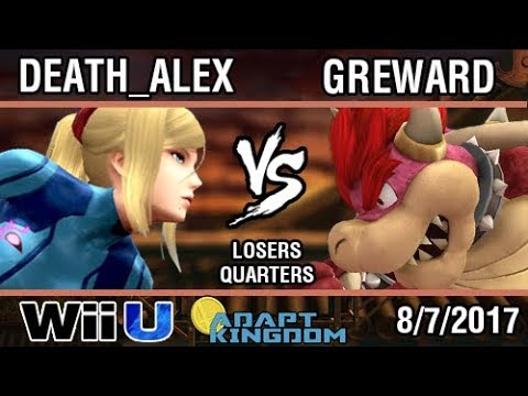 [Adapt Kingdom] Death_Alex (Cloud, ZSS) vs Greward (Bowser) SSB4 Losers Quarters