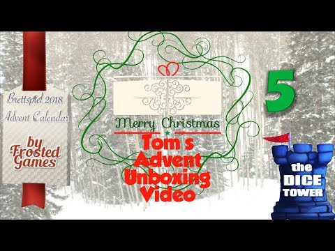 Tom's Advent Calendar Unboxing Video - December 5, 2018