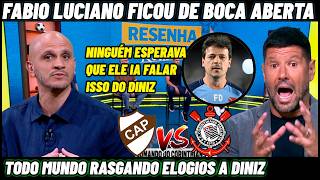 FABIO SANTOS DEIXA ELE DE BOCA ABERTA FALANDO DA CONTRATAÇÃO DE DINIZ NO CORINTHIANS