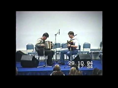 Arve Bjørn Røneid og Rune Bergheim spiller duett i Ulvik 1994