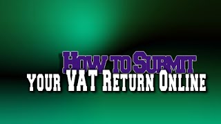 How to Submit your VAT Return Online
