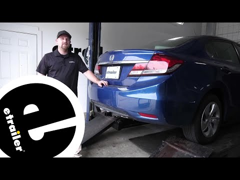etrailer | Beginner’s Guide to Installing the Curt Trailer Hitch Receiver on a 2015 Honda Civic