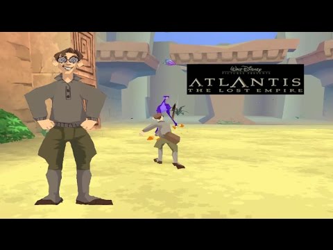 Disney's Atlantis: The Lost Empire (PS1) 100% Walkthrough - Part 9 - Inner Atlantis