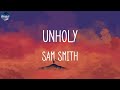 Sam Smith  - Unholy [Lyrics/Letra]