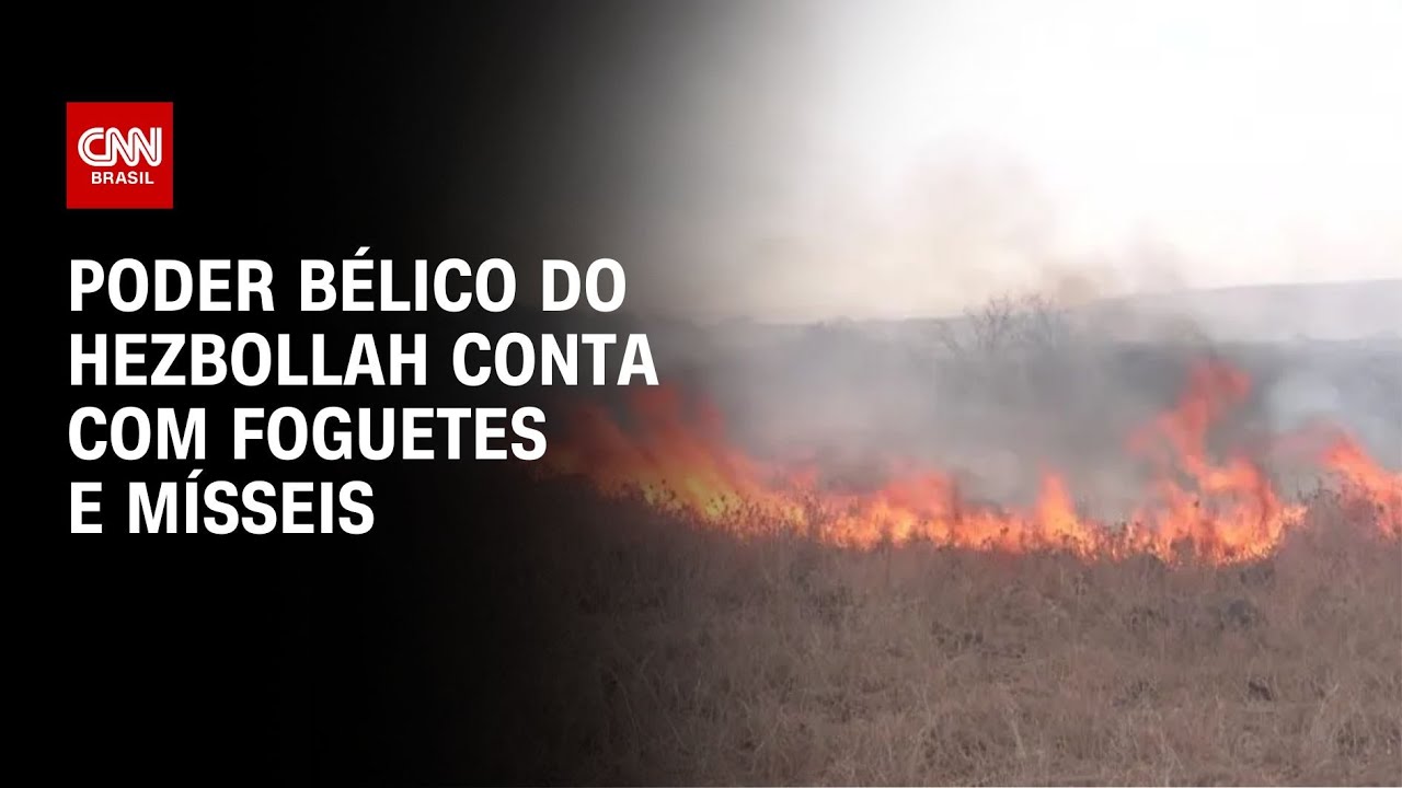 Poder bélico do Hezbollah conta com foguetes e mísseis | CNN PRIME TIME