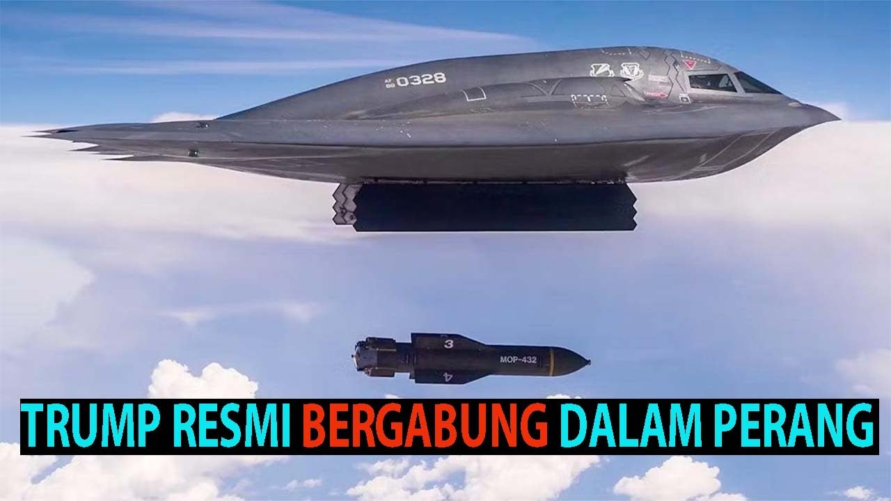 Amerika Gempur 3 Fasilitas Nuklir Iran