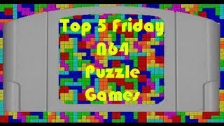 Top 5 Friday - N64 - Puzzle Games