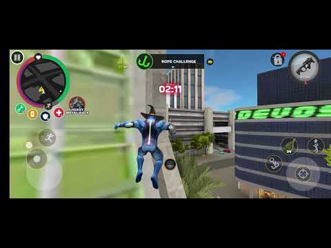 ROPE HERO MAFIA CITY WAR ROBOT WALA GAME