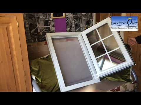 Fly Screen for Tilt & Turn Windows - watch the video