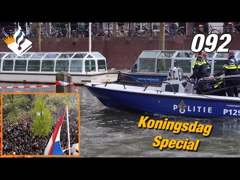 Koningsdag in Utrecht stad. Achter de schermen bij de politie.