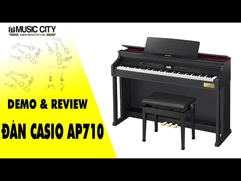 Demo Đàn Piano Casio AP-710 - Music City