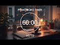 10-Hour Study With Me 🎵 60/10 Pomodoro Timer - Lofi Mix • Effectively Study Night 🎵 Focus Station
