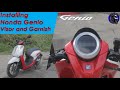Honda Genio Accessories Visor And Garnish Installation