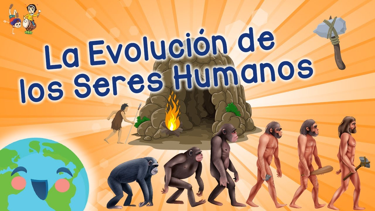 La Evolución De Los Seres Humanos (Videos Educativos para Niños)