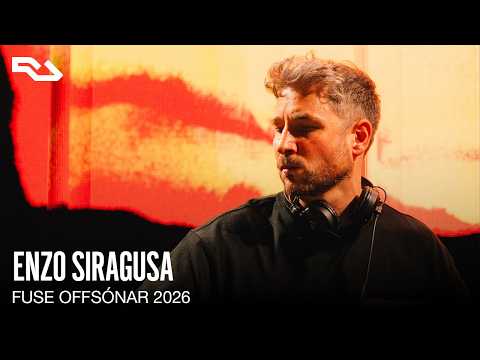 RA Live: Enzo Siragusa @ FUSE OFFSónar 2026 — Enzo Siragusa