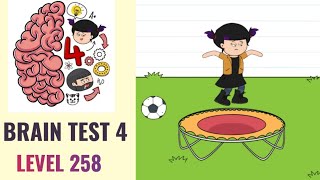 🧠 Brain Test 4 Level 258 | I want to jump very high | Walkthrough