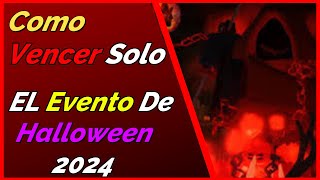 Como Vencer El Evento De Halloween 2024 SOLO En Tower Battles, [Estrategia Con Marksman y Mortero]