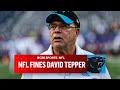 NFL Fines Panthers Owner David Tepper $300K I CBS Sports