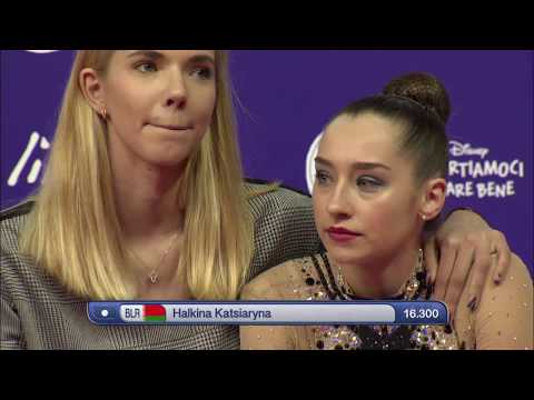 Katsiaryna Halkina - Ball Final - WC Pesaro 2018