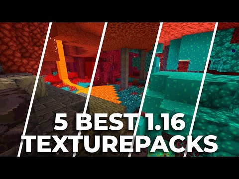 OMGcraft - Minecraft Tips & Tutorials! - 5 Texture Packs You NEED To Get For Minecraft 1.16!