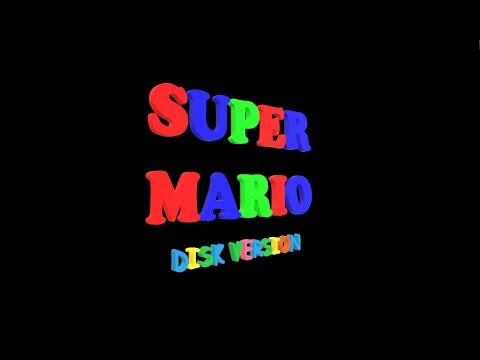 Title Screen-Super Mario 64 Disk Version