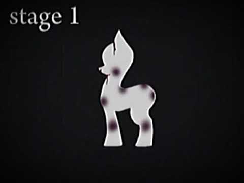 the stages of cough infection | MLP infection AU (read desc) [CW: HORROR, BLOOD AND EYE STRAIN]