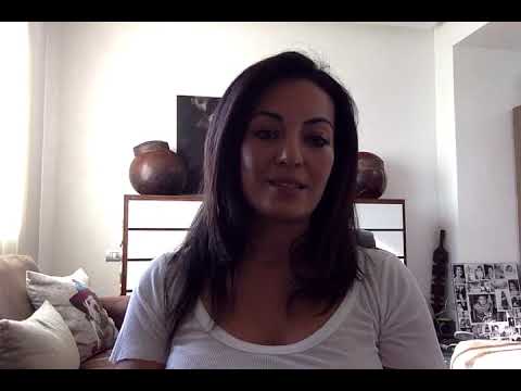 THE BLUE CAFTAN Director Maryam Touzani Accepts Chuck Lundeen Jury Award Best Narrative #ImageOut30