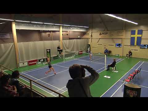 Svenska Badmintonligan IFK Umeå-Halmstad Damsingel
