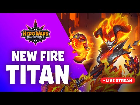 New Fire Titan Asherona + Giveaway LIVE STREAM! | Hero Wars
