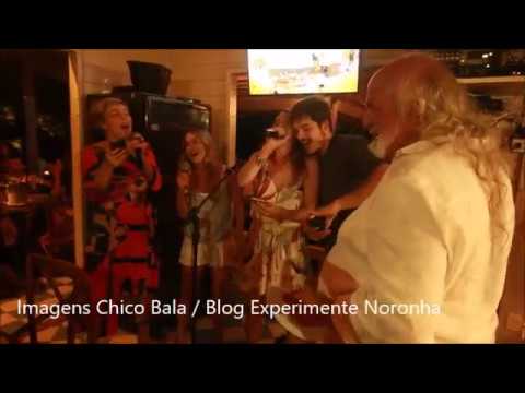 Em Noronha, artistas da novela O Tempo Não Para cantam no Festival Zé Maria