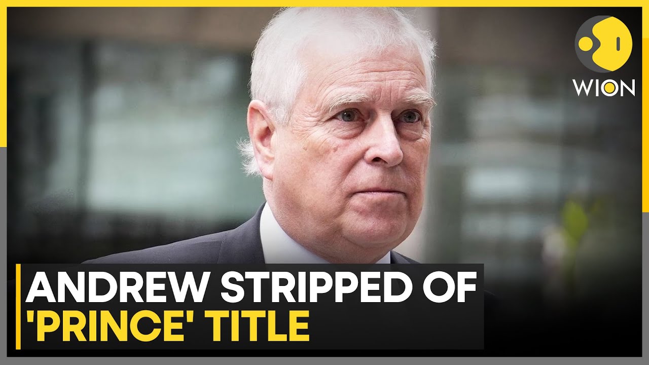 Royal Rift: King's Brother Evicted From Windsor Castle, Andrew Stripped Of 'Prince' Title | WION
