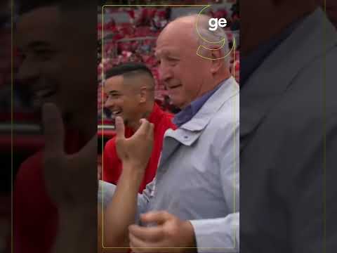 FELIPÃO NO BEIRA-RIO PARA PRESTIGIAR O GRE-NAL | INTER X GRÊMIO | BRASILEIRÃO | #shorts | ge.globo
